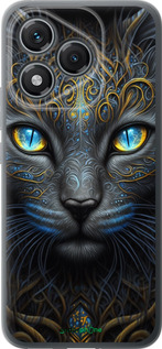 Силиконовый чехол Кошка для Huawei Honor 400 Lite 5G - 5548u-3993 изображение 