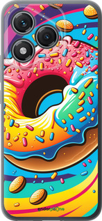 Силиконовый чехол Пончик радуга для Huawei Honor 400 Lite 5G - 5584u-3993 изображение 