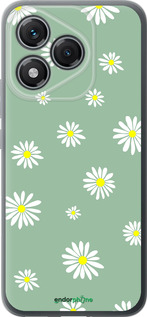 Силиконовый чехол Ромашки v4 для Huawei Honor 400 Lite 5G - 5603u-3993 изображение 