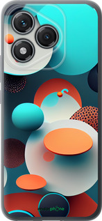 Силиконовый чехол Горошек абстракция для Huawei Honor 400 Lite 5G - 5608u-3993 изображение 