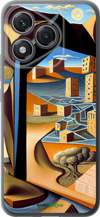 Силиконовый чехол Абстракция v2 для Huawei Honor 400 Lite 5G - 5618u-3993 изображение 