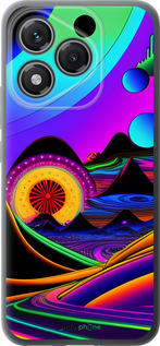 Силиконовый чехол Абстракция v3 для Huawei Honor 400 Lite 5G - 5620u-3993 изображение 