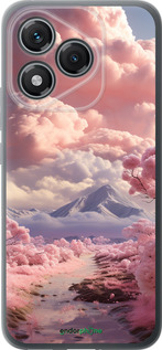 Силиконовый чехол Розовые облака для Huawei Honor 400 Lite 5G - 5660u-3993 изображение 