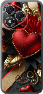 Силиконовый чехол Сердечки v2 для Huawei Honor 400 Lite 5G - 5832u-3993 изображение 