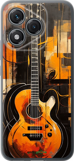 Силиконовый чехол Чехол для телефона Оранжевая Гитара для Huawei Honor 400 Lite 5G - 5934u-3993 изображение 