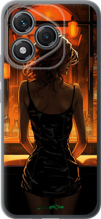 Силиконовый чехол Чехол для телефона Девушка в баре для Huawei Honor 400 Lite 5G - 5947u-3993 изображение 