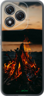 Силиконовый чехол Огонь для Huawei Honor 400 Lite 5G - 6021u-3993 изображение 