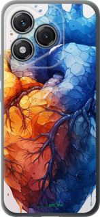 Силиконовый чехол Арт-сердце для Huawei Honor 400 Lite 5G - 6034u-3993 изображение 