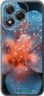 Силиконовый чехол Роса на цветке для Huawei Honor 400 Lite 5G - 6039u-3993 изображение 