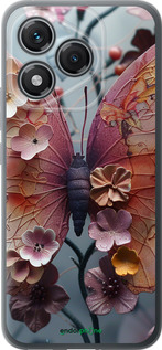 Силиконовый чехол Fairy Butterfly для Huawei Honor 400 Lite 5G - 6048u-3993 изображение 