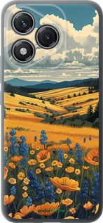 Силиконовый чехол Украинское поле для Huawei Honor 400 Lite 5G - 6082u-3993 изображение 