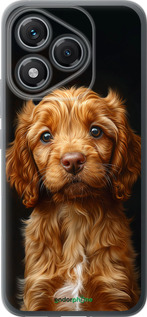 Силиконовый чехол Cocker spaniel на черном фоне для Huawei Honor 400 Lite 5G - 6137u-3993 изображение 