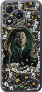 Силиконовый чехол Волк с валл стрит для Huawei Honor 400 Lite 5G - 6287u-3993 изображение 