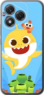 Силиконовый чехол Бейби Шарк для Huawei Honor 400 Lite 5G - 6303u-3993 изображение 