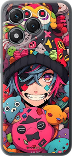 Силиконовый чехол Аниме парень для Huawei Honor 400 Lite 5G - 6317u-3993 изображение 
