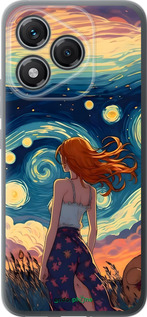 Силиконовый чехол Девушка Арт для Huawei Honor 400 Lite 5G - 6325u-3993 изображение 