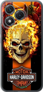 Силиконовый чехол Харлей девидсон для Huawei Honor 400 Lite 5G - 6370u-3993 изображение 