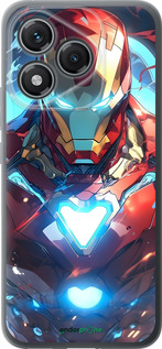 Силиконовый чехол Железный человек для Huawei Honor 400 Lite 5G - 6372u-3993 изображение 