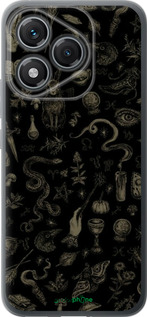 Силиконовый чехол Мистический коллаж с травами и магическими символами для Huawei Honor 400 Lite 5G - 6428u-3993 изображение 