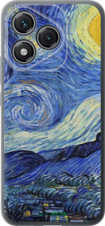 Силиконовый чехол «Звездная ночь» Винсента Ван Гога для Huawei Honor 400 Lite 5G - 6433u-3993 изображение 