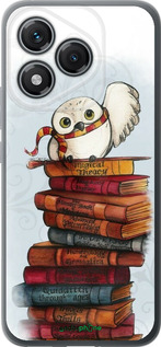 Силиконовый чехол Сова и книги для Huawei Honor 400 Lite 5G - 6436u-3993 изображение 