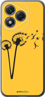 Силиконовый чехол Минимализм одуванчики для Huawei Honor 400 Lite 5G - 6449u-3993 изображение 