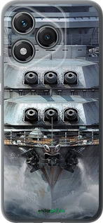 Силиконовый чехол Линкор, world of tanks, wargaming, военный корабль для Huawei Honor 400 Lite 5G - 6453u-3993 изображение 