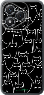 Силиконовый чехол С изображением кошек для Huawei Honor 400 Lite 5G - 6470u-3993 изображение 