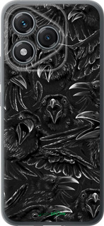 Силиконовый чехол Воронья ярость для Huawei Honor 400 Lite 5G - 6474u-3993 изображение 