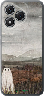 Силиконовый чехол Одинокий призрак на фоне гор для Huawei Honor 400 Lite 5G - 6486u-3993 изображение 