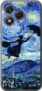 Силиконовый чехол С изображением Мэри Поппинс «Звездная ночь» для Huawei Honor 400 Lite 5G - 6487u-3993 изображение 