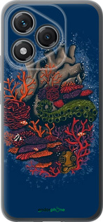 Силиконовый чехол Сердце моря для Huawei Honor 400 Lite 5G - 6506u-3993 изображение 