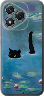 Силіконовий чехол Із зображенням кота та водяної лілії Monet для Huawei Honor 400 Lite 5G - 6519u-3993 изображение 