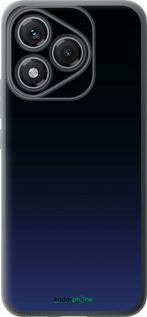 Силиконовый чехол Градиент в тёмно - синем стиле для Huawei Honor 400 Lite 5G - 6542u-3993 изображение 