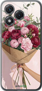 Силиконовый чехол Пионы 1 для Huawei Honor 400 Lite 5G - 6705u-3993 изображение 