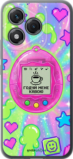 Силіконовий чехол Y2K Aesthetic Retro Pet: Годуй мене кавою для Huawei Honor 400 Lite 5G - 6784u-3993 изображение 