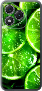 Силиконовый чехол Зелёные дольки лимона для Huawei Honor 400 Lite 5G - 852u-3993 изображение 