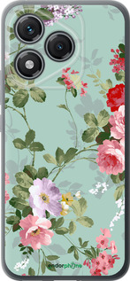 Силиконовый чехол Цветочные обои 2 для Huawei Honor 400 Lite 5G - 862u-3993 изображение 