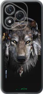 Силиконовый чехол Волк-меломан для Huawei Honor 400 Lite 5G - 875u-3993 изображение 