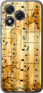 Силиконовый чехол Ноты для Huawei Honor 400 Lite 5G - 905u-3993 изображение 