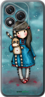 Силиконовый чехол Девочка с зайчиком для Huawei Honor 400 Lite 5G - 915u-3993 изображение 