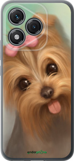 Силиконовый чехол Нарисованный йоркширский терьер для Huawei Honor 400 Lite 5G - 928u-3993 изображение 