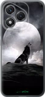 Силиконовый чехол Воющий волк для Huawei Honor 400 Lite 5G - 934u-3993 изображение 