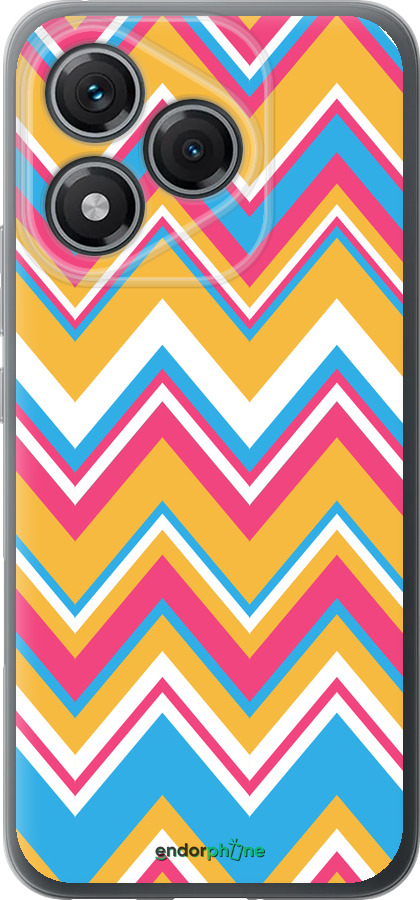 Силиконовый чехол Шеврон v2 для Huawei Honor 400 Lite 5G - 1057u-3993 изображение 