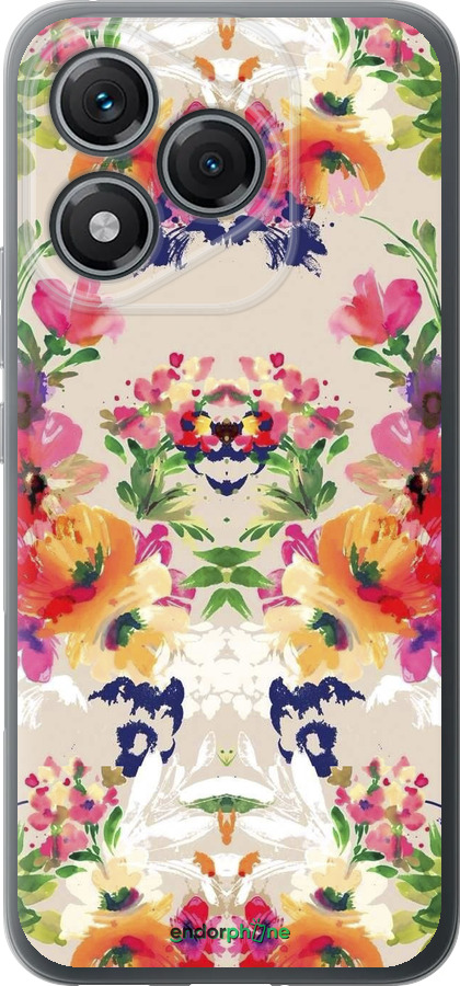 Силиконовый чехол Цветочный узор для Huawei Honor 400 Lite 5G - 1083u-3993 изображение 