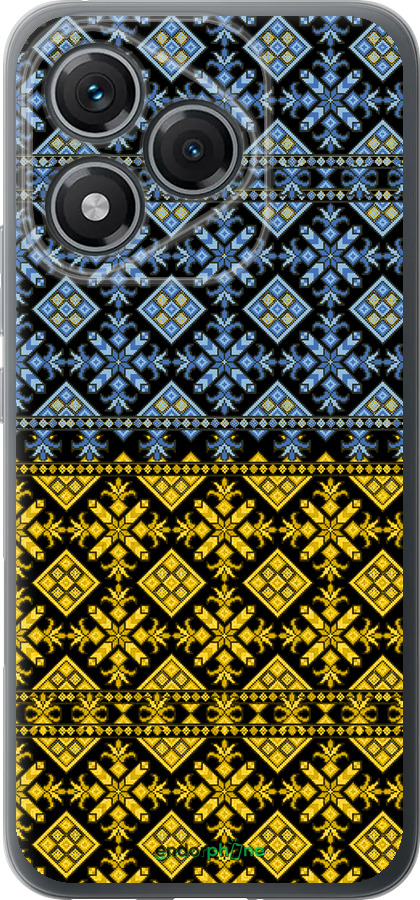 Силиконовый чехол Жовто-блакитна вишиванка для Huawei Honor 400 Lite 5G - 1169u-3993 изображение 