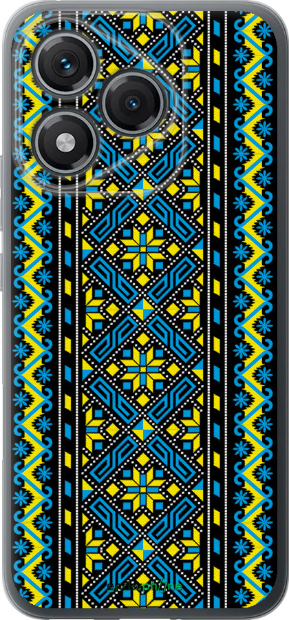 Силиконовый чехол Вышиванка 39 для Huawei Honor 400 Lite 5G - 1173u-3993 изображение 