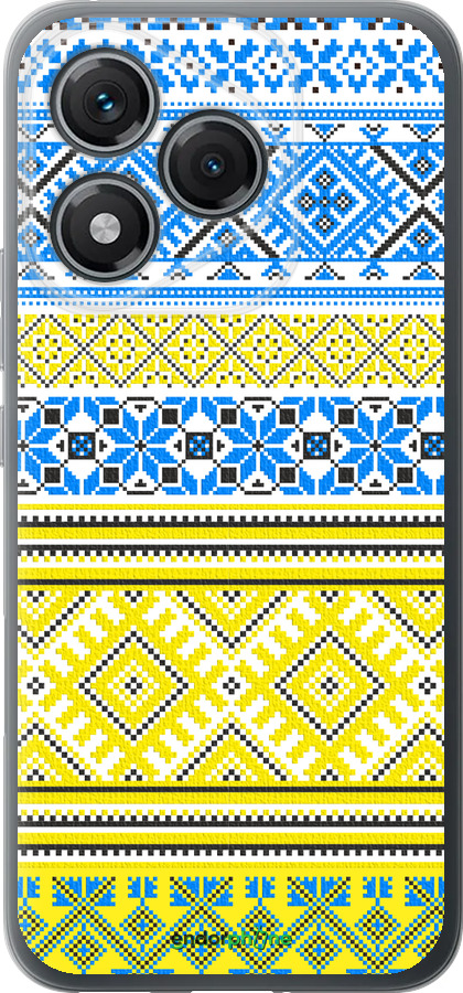 Силиконовый чехол Вышиванка 40 для Huawei Honor 400 Lite 5G - 1174u-3993 изображение 