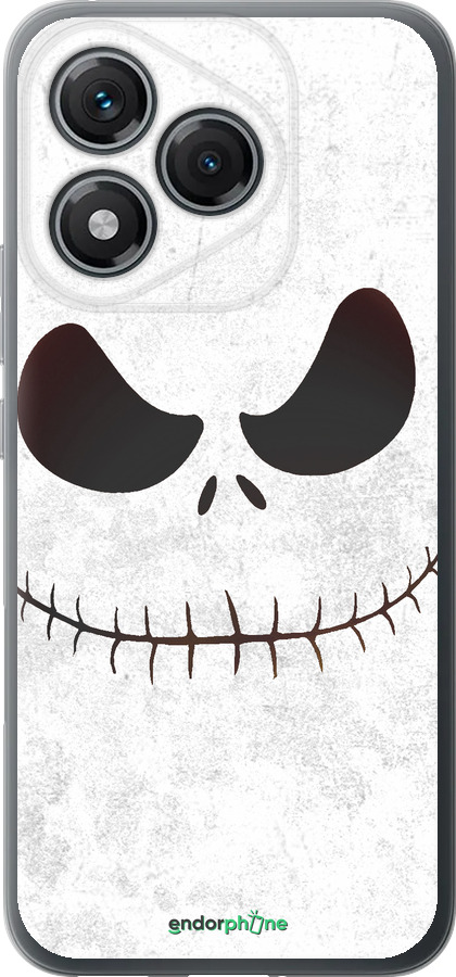 Силиконовый чехол Белый Джек для Huawei Honor 400 Lite 5G - 1199u-3993 изображение 