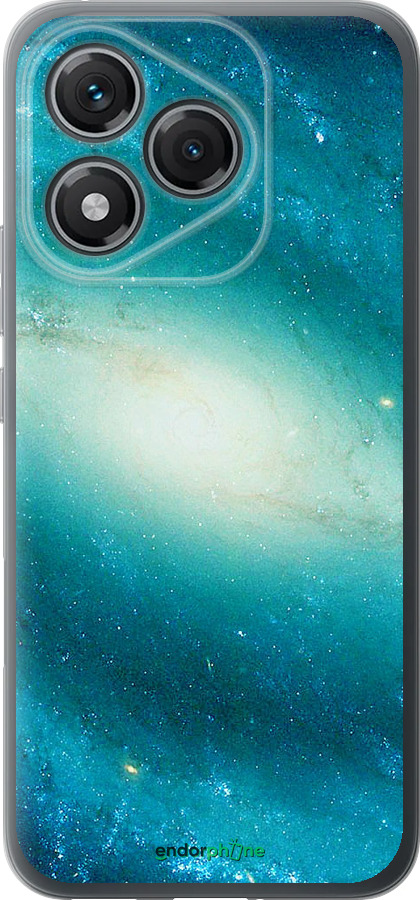 Силиконовый чехол Голубая галактика для Huawei Honor 400 Lite 5G - 177u-3993 изображение 